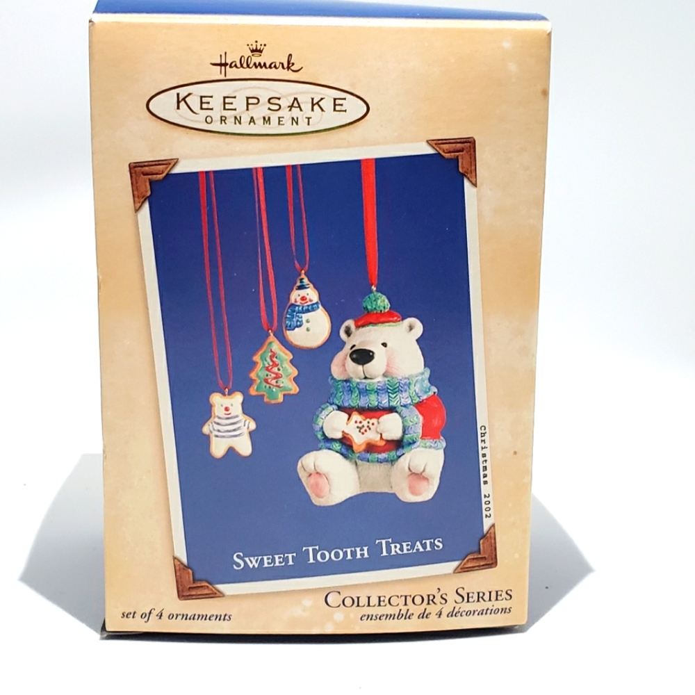 Vintage Hallmark Keepsake Ornament Sweet Tooth Treats, 2002